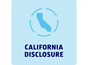 California Disclosure
