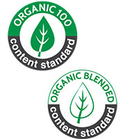 Organic 100 Content Standard. Organic Blended Content Standard.
