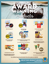 ALDI US - Award-Winning Products Fact Sheet